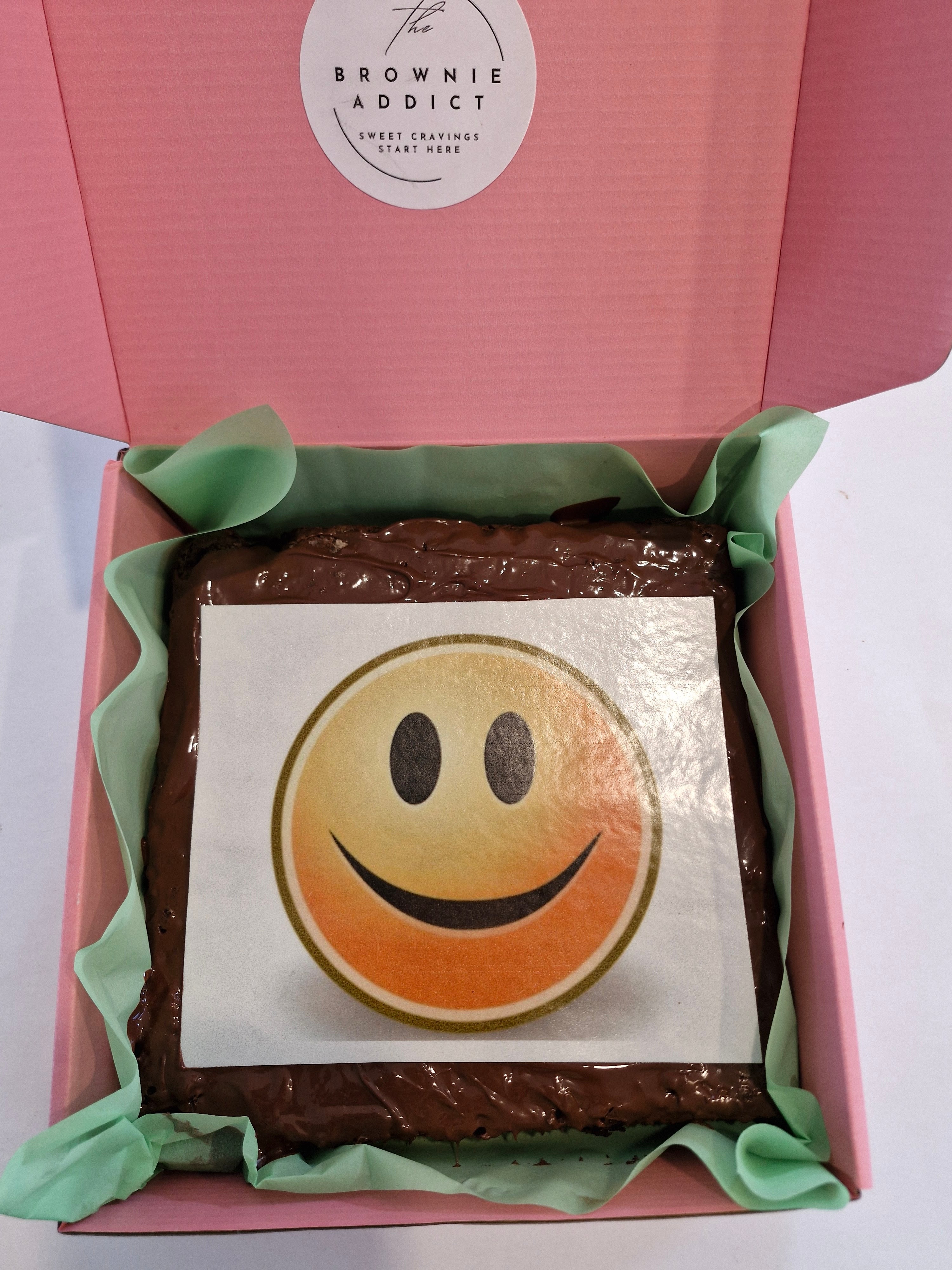 Medium Brownie with Edible Image