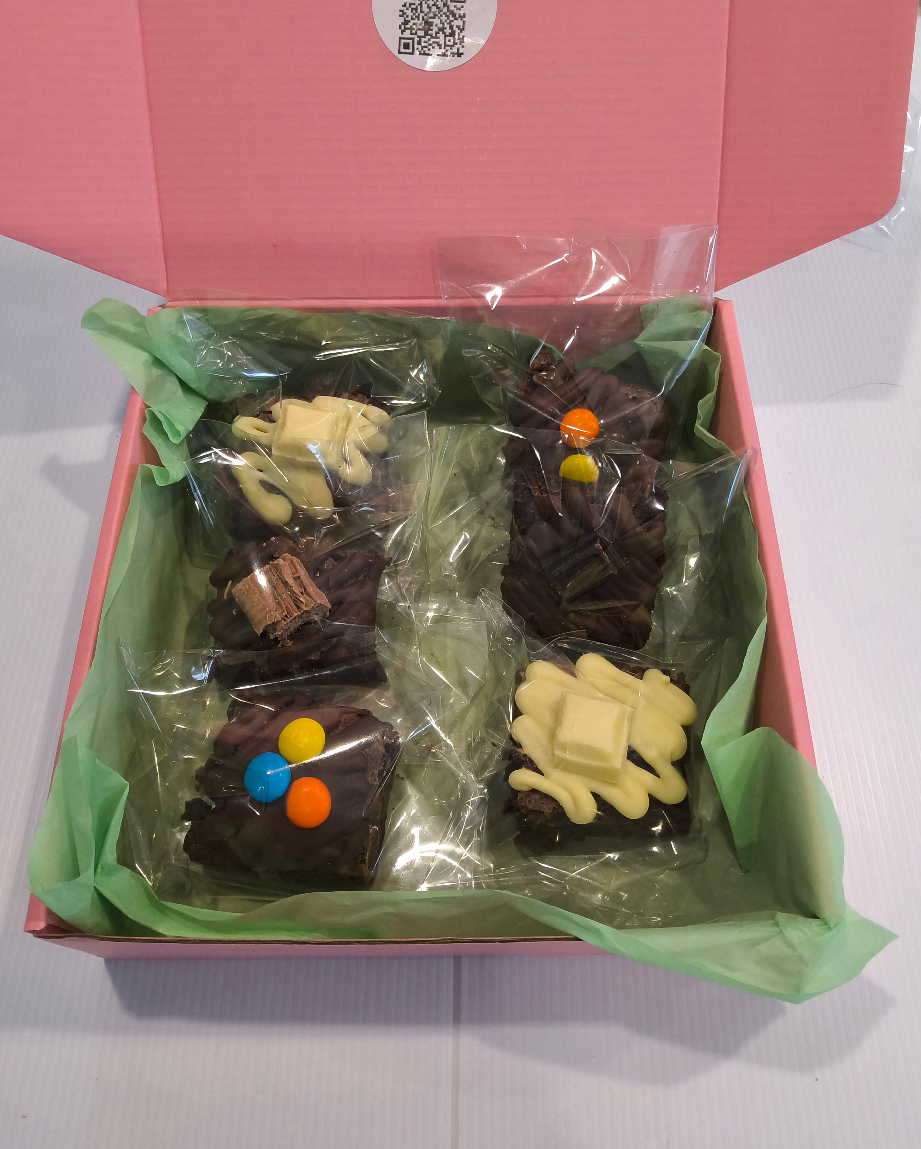 Almond Flour Mini Loaded Brownies - Box of 8